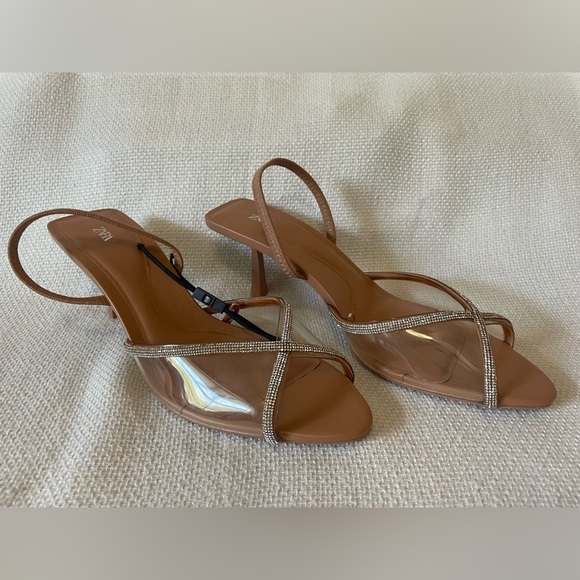 Zara rhinestone sandals - Picture 2 of 12